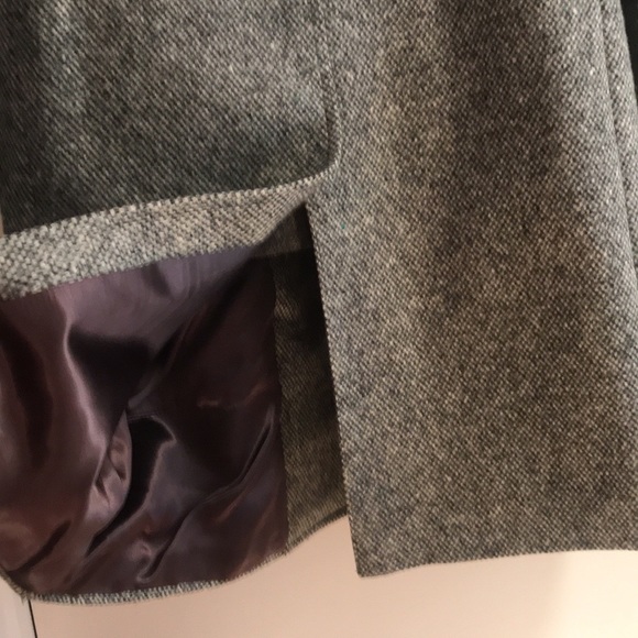 Vintage Tweed Wool Over Coat - Picture 7 of 13